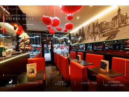 surface commerciale à vendre à charleroi (vbd38157)