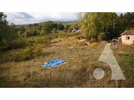 terrain à bâtir viabilisé à villecroze de 1.025m² lot 4