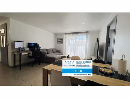 vente appartement 2 pièces 51 m² à villeneuve-lès-maguelone (34750)  196 000 €