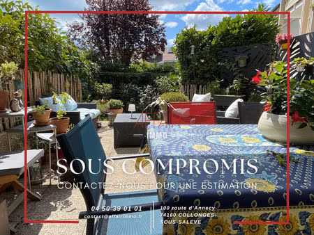 vente appartement 3 pièces 68 m² bossey (74160)