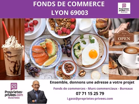 69003 lyon - restaurant 160 m²