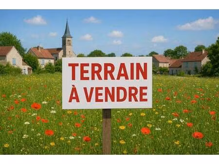 terrain constructible viabilisé à vendre