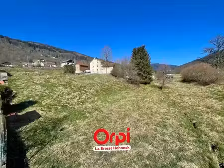 vente terrain 1610 m² à cornimont (88310)  34 000 €