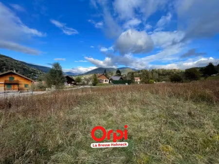 vente terrain à batir 1185 m² à saint-maurice-sur-moselle (88560)  56 500 €