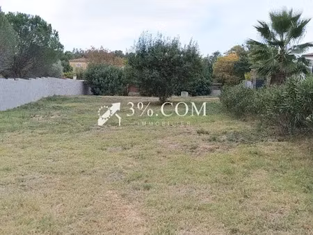 vente terrain à bessan (34550)  216 000 €