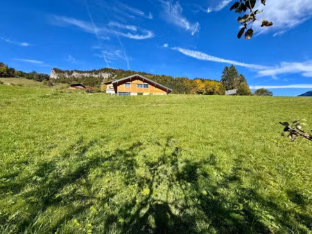 vente terrain 722 m² à saint-nicolas-la-chapelle (73590)  224 000 €