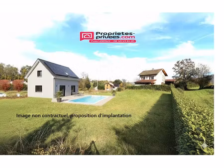 vente terrain 900 m² à corbonod (01420)  98 000 €