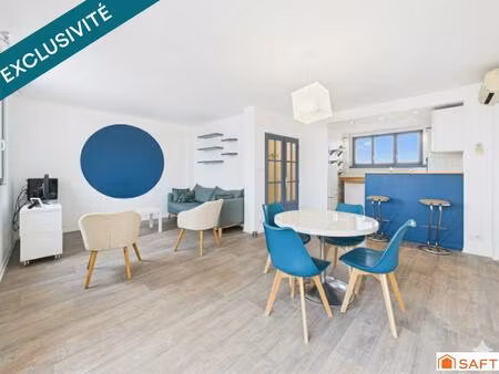 magnifique appartement t3 très lumineux!!!