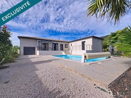 villa contemporaine de plain-pied avec piscine  jardin et prestations haut de gamme – la t