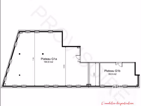 exclusivité vendargues local d'activité de 39.9 m²