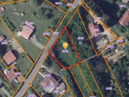terrain 1 107 m² bliesbruck