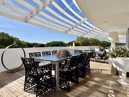 la grande motte : superbe 4 pièces avec grande terrasse