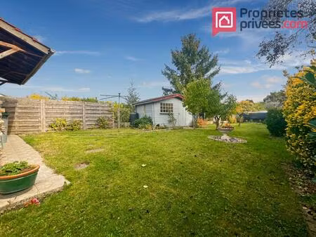 maison - plain pied à vendre - garage - jardin - 3 chambres - 123m² -