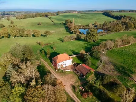 à vendre – exclusivité sud bourgogne  brionnais  propriété du xixème  7 6 hectares libres 