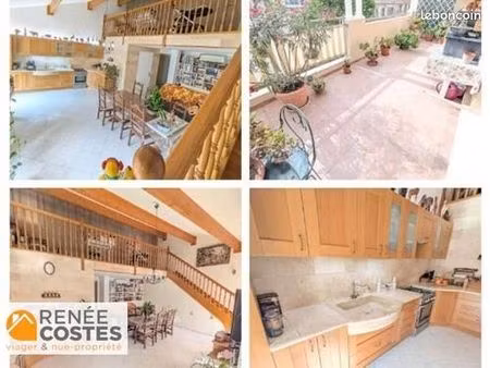 appartement en viager 3 pièces 80 m²