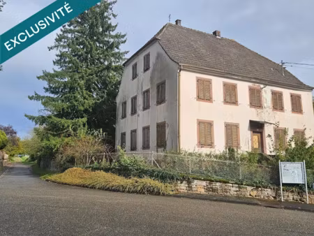vente maison 9 pièces 220 m² à preuschdorf (67250)  232 000 €