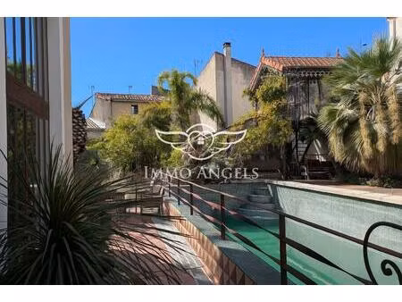 maison vigneronne familiale t8 avec jardin et piscine