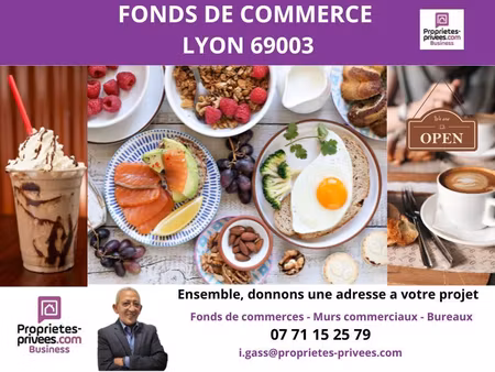 69003 lyon - restaurant 160 m²