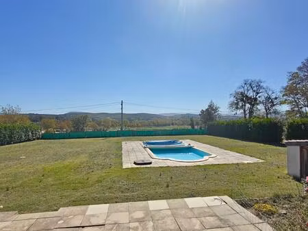 village proche limoux - villa de plain-pied de 150m2 habitable terrain de 3000m2 avec vu