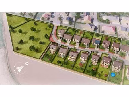 terrain constructible viabilisé à vendre