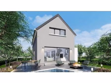 terrain avec maison neuve à vendre