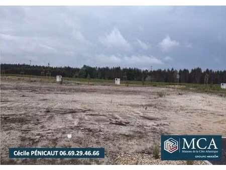 vente terrain 639 m² laluque (40465)