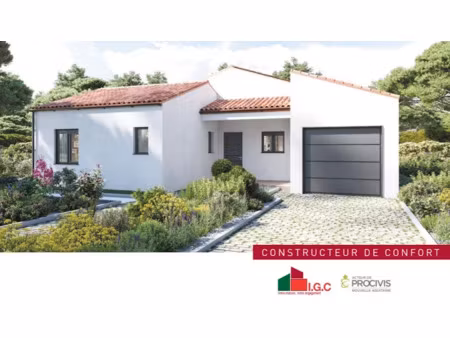 vente maison neuve 3 pièces 77 m² à dompierre-sur-mer (17139)  439 400 €