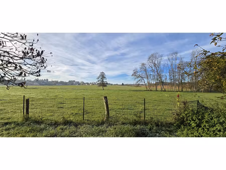 magnifique terrain en deuxieme ligne avec vue nature