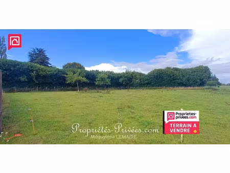 vente terrain 1463 m² à conches-en-ouche (27190)  34 000 €