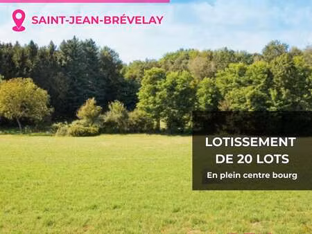 vente terrain à saint-jean-brévelay (56660) : à vendre / 488m² saint-jean-brévelay