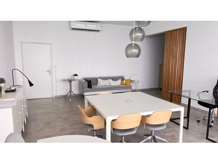 schoelcher : splendide bureau 57m2 vue mer