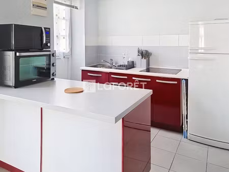 location meublée appartement 1 pièce 26.64 m² à saint-aubin-sur-mer (14750)  550 €