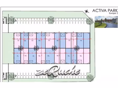 location locaux professionnels 105.01 m² à saint-lo (50000)  613 €