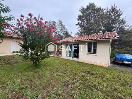 maison au coeur de la foret landaise