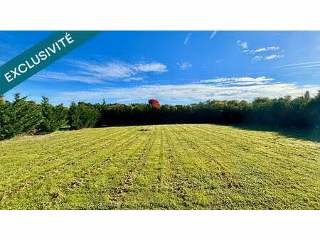 fronton - terrain constructible de 1307 m² à viabiliser