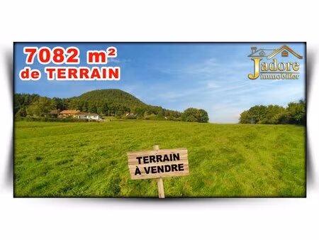 en vente terrain non constructible 7 080 m² – 85 000 € |saint-dié-des-vosges