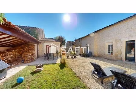 vente maison 5 pièces 140 m² mosnac-saint-simeux (16120)