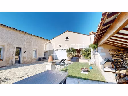 vente maison 5 pièces 140 m² à mosnac-saint-simeux (16120)  230 000 €