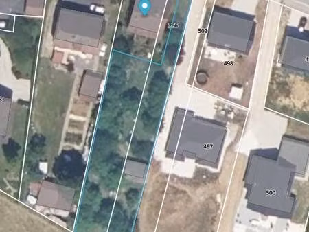 terrain constructible viabilisé à vendre