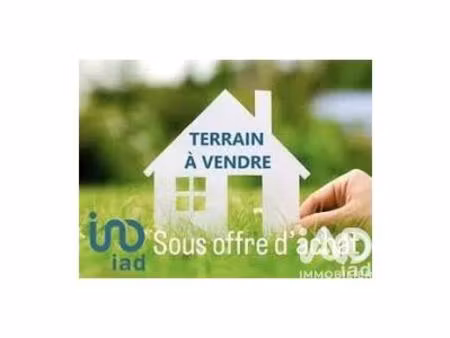 vente terrain 834 m²  saint-martin