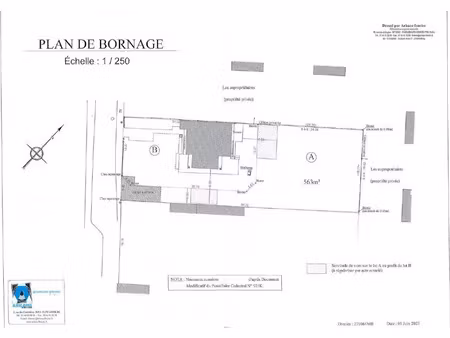vente terrain 563 m² à gometz-le-châtel (91940)  247 800 €