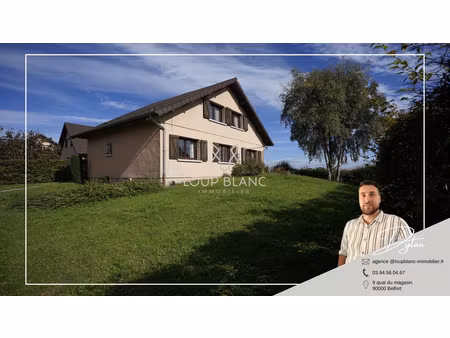 achat maison 6 pièces 113m² perouse 90160