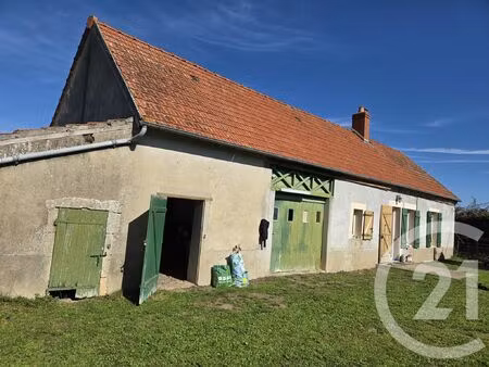 achat maison 3 pièces 60m² mornay sur allier 18600