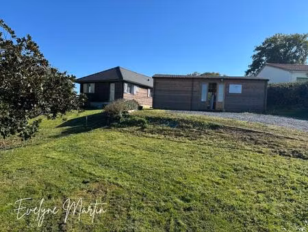 cadillon - maison 3 pièce(s) + chalet de 40m2