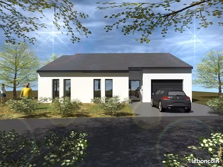maison f5 plain pied augny 57685