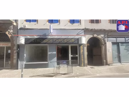 location locaux professionnels 3 pièces 37 m² à pamiers (09100)  250 €