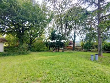 verfeil  31590  terrain constructible  viabilise de 676m2