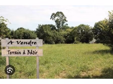 terrain constructible à vendre
