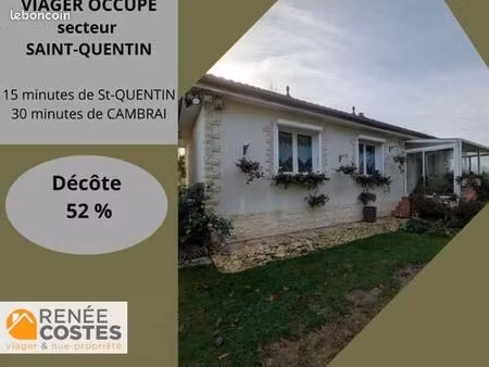 maison en viager 3 pièces 75 m²