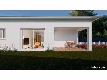 maison neuve contemporaine avec terrain